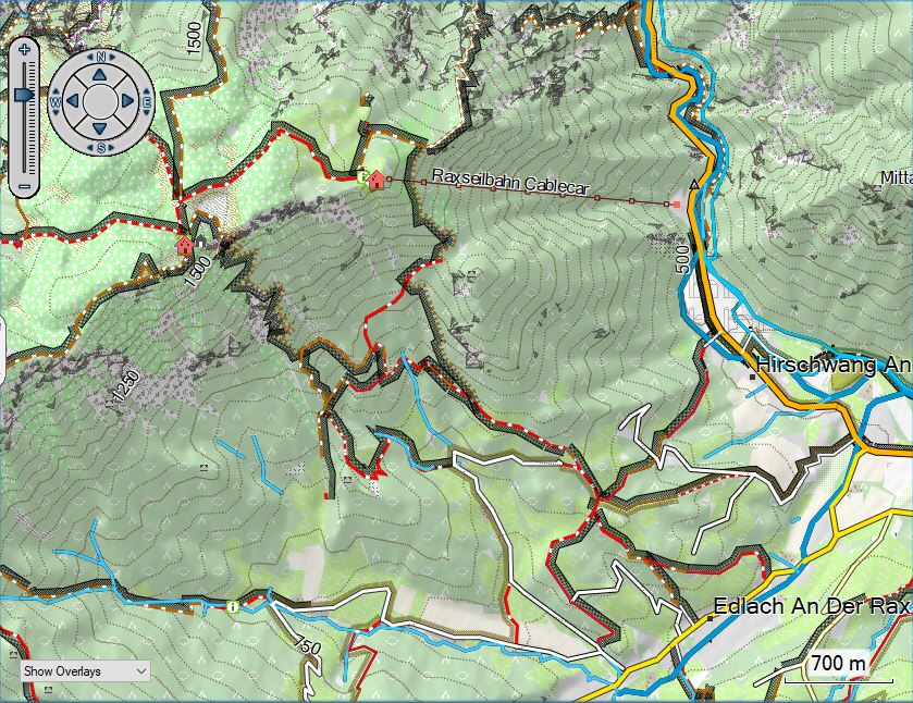 Hiking Layout