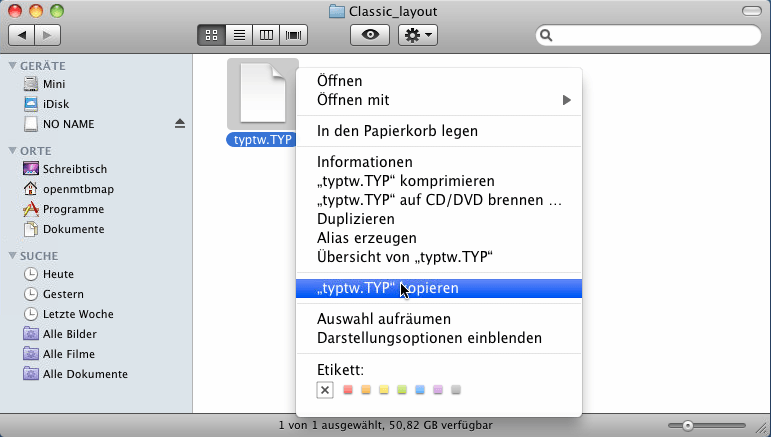 Map Installation Main Folder