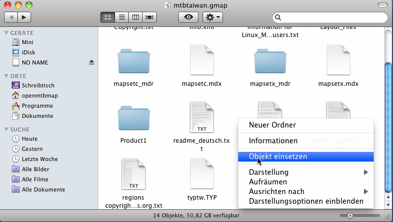 Map Installation Main Folder